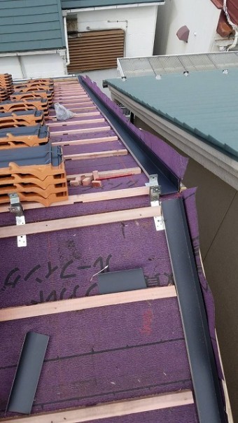 草津屋根葺き替え板金工事