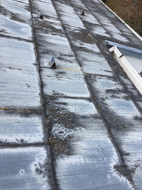 高島市安曇川町にて屋根の無料点検をおこなってきました